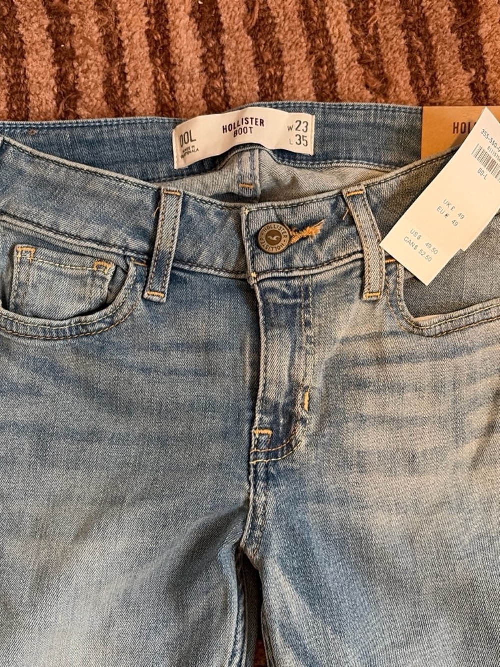 Hollister Women's Light Wash Bootcut Jeans